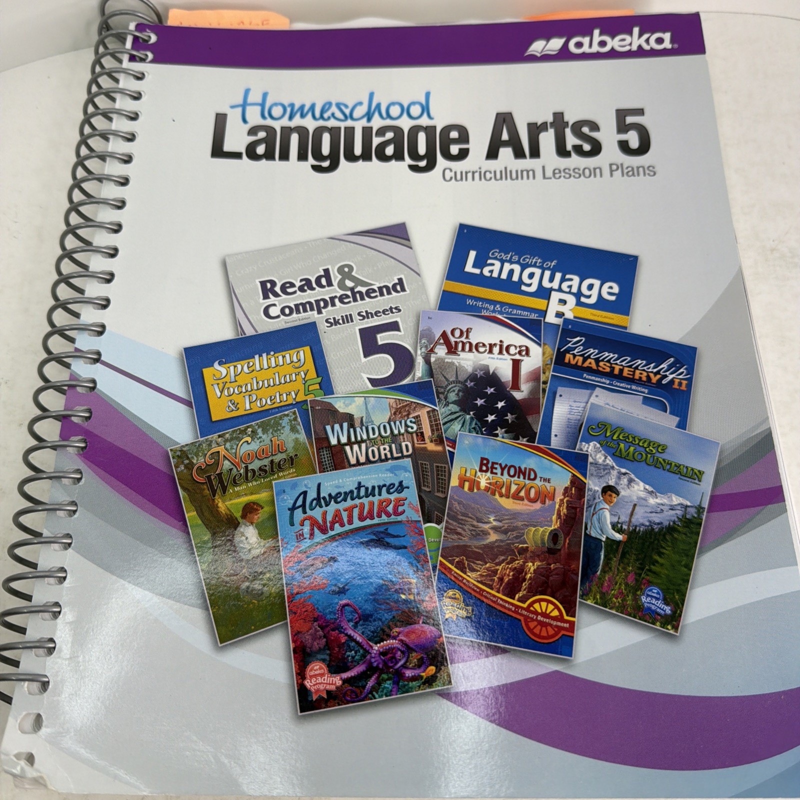 Abeka Homeschool Language Arts 5 Curriculum Lesson Plans