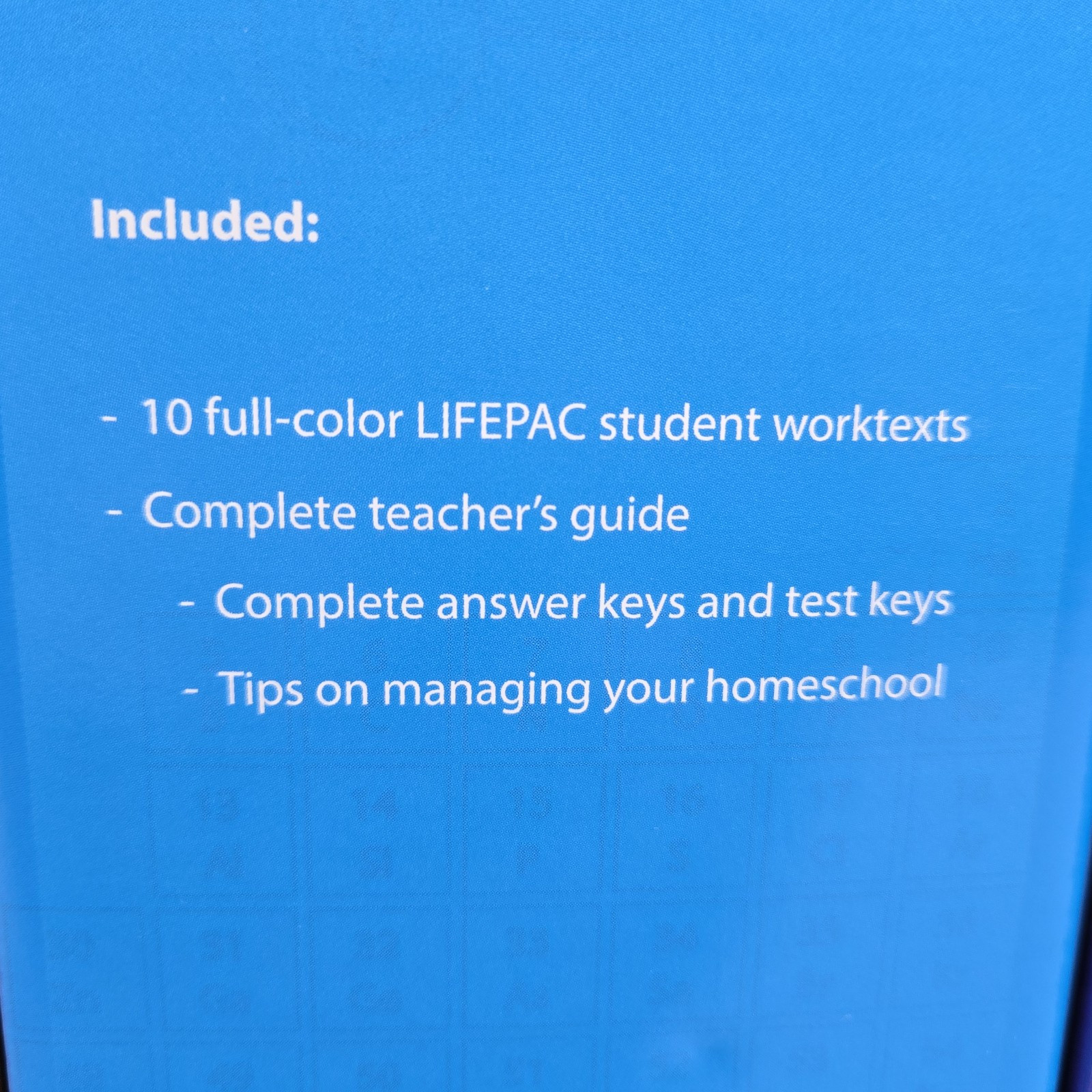 LIFEPAC® 12th Grade Mega 5 Subject Set Alpha Omega Homeschool Curriculum NEW