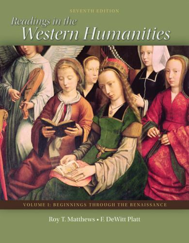 Readings in the Western Humanities by Matthews, Roy