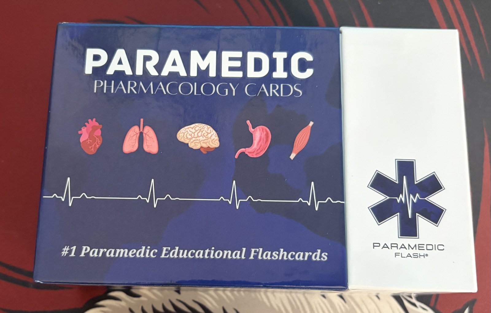 EMT & Paramedic Pharmacology Flash Cards Studying Aid Educational 117 Cards 2024