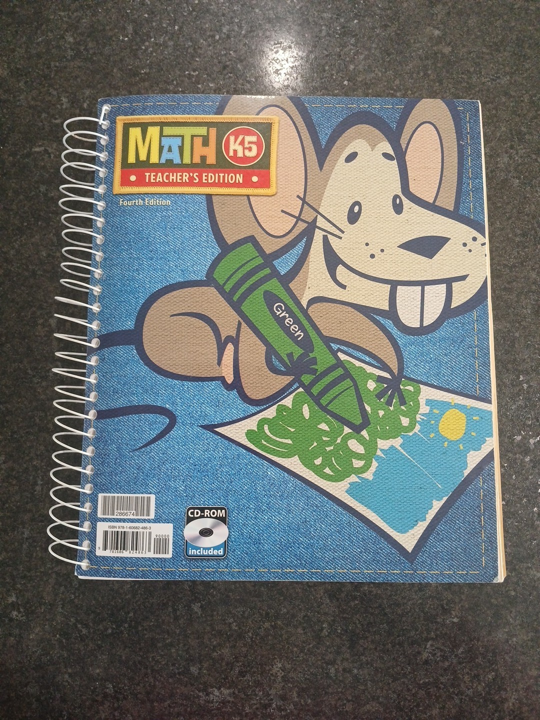 BJU Press Math K5 Fourth Edition Teacher Edition with CD Homeschool