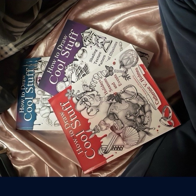 How to Draw Cool Stuff Set by Catherine V. Holmes – Drawing Techniques (3 Books)