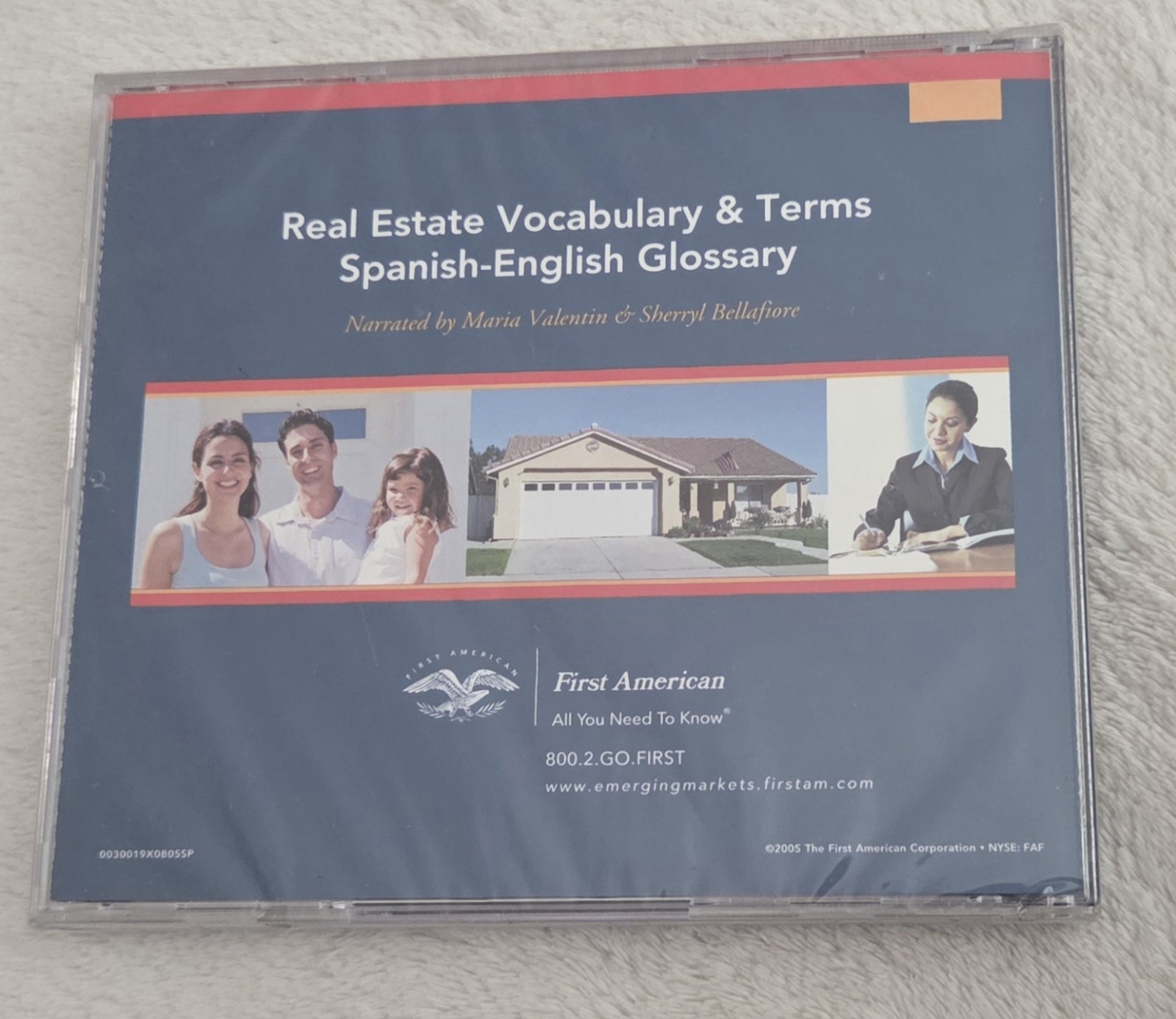 Real Estate Vocabulary And Terms CD-ROM Glossary And English And Spanish