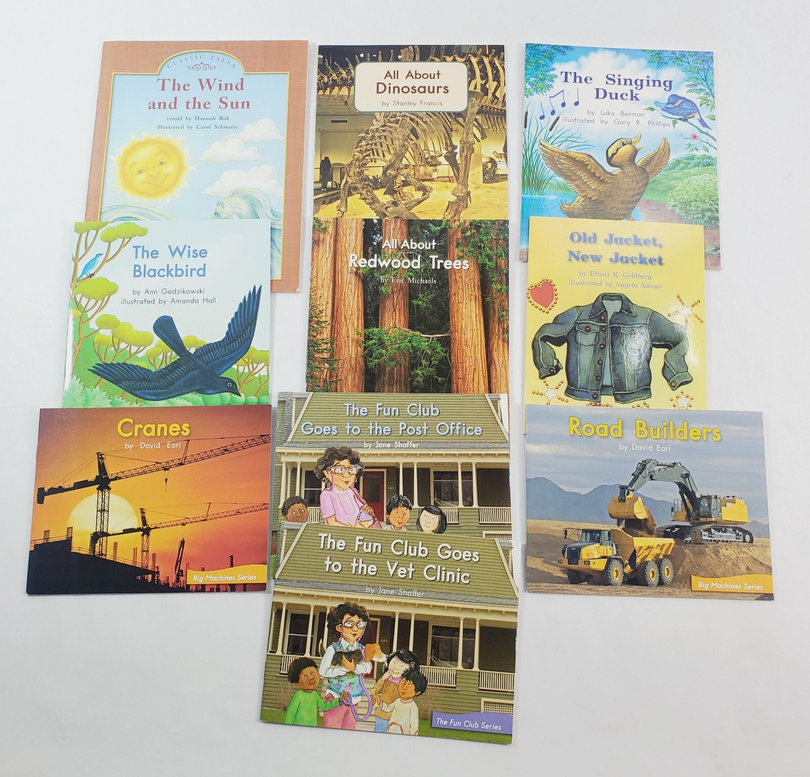 Lot of 10 Fountas & Pinnell LLI Blue System Level I Leveled Readers Grade 2