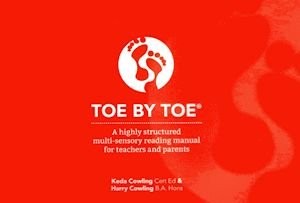 TOE BY TOE: HIGHLY STRUCTURED MULTI-SENSORY READING MANUAL By Keda Cowling VG