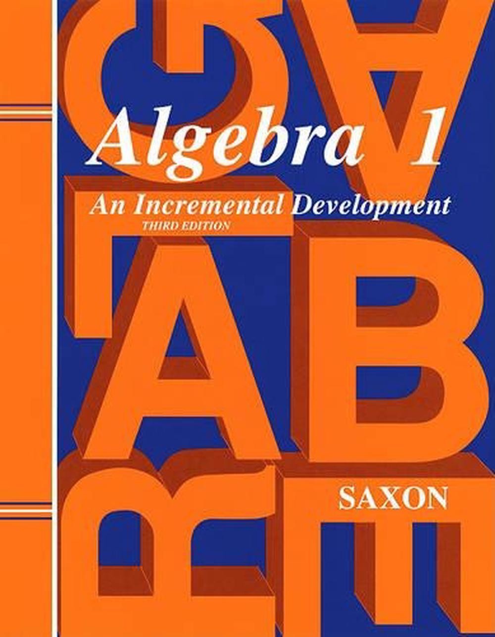 Saxon Algebra 1 Solutions Manual Third Edition by 1370 (English) Paperback Book