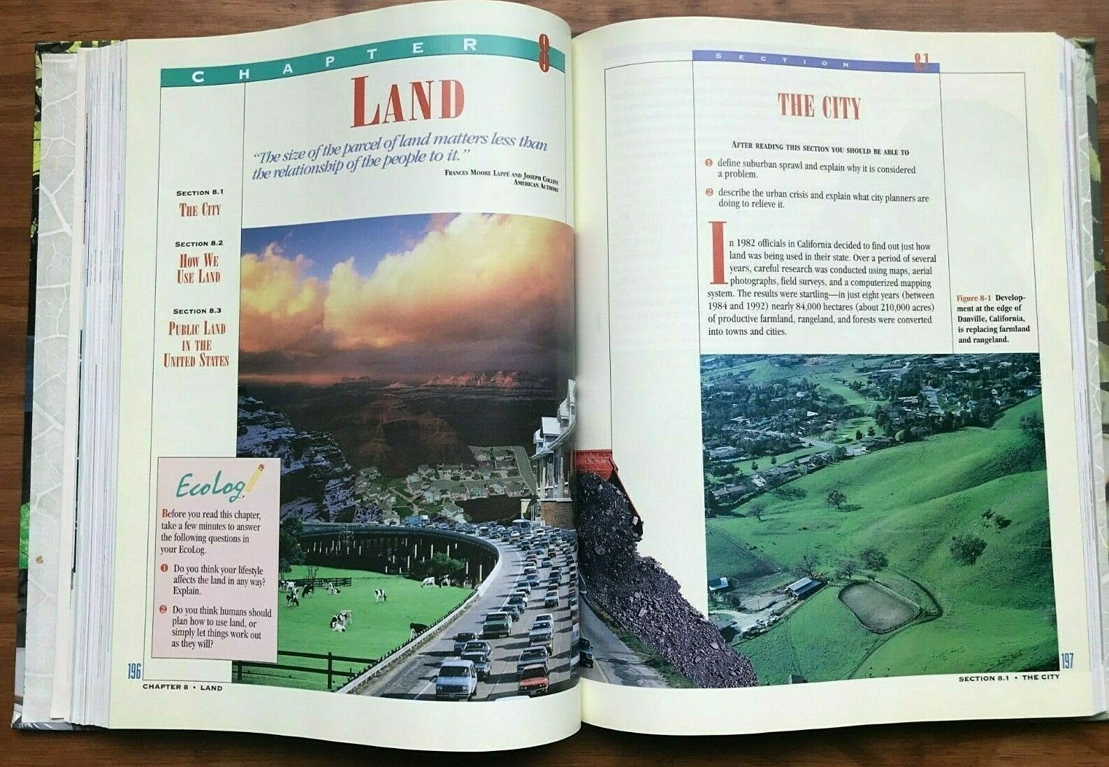 Environmental Science Student Textbook c.1996 Holt, Rinehart, & Winston