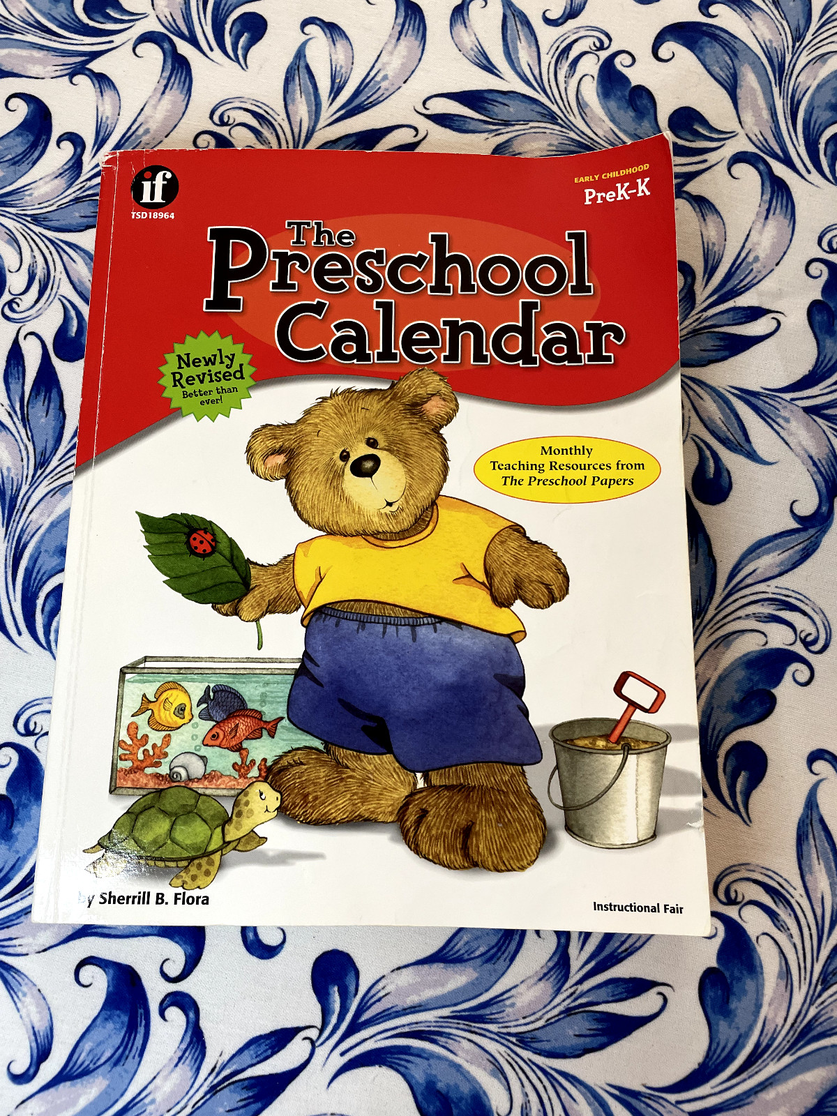 The Preschool Calendar, Sherrill B. Flora, Oversized Paperback, 2000, Homeschool