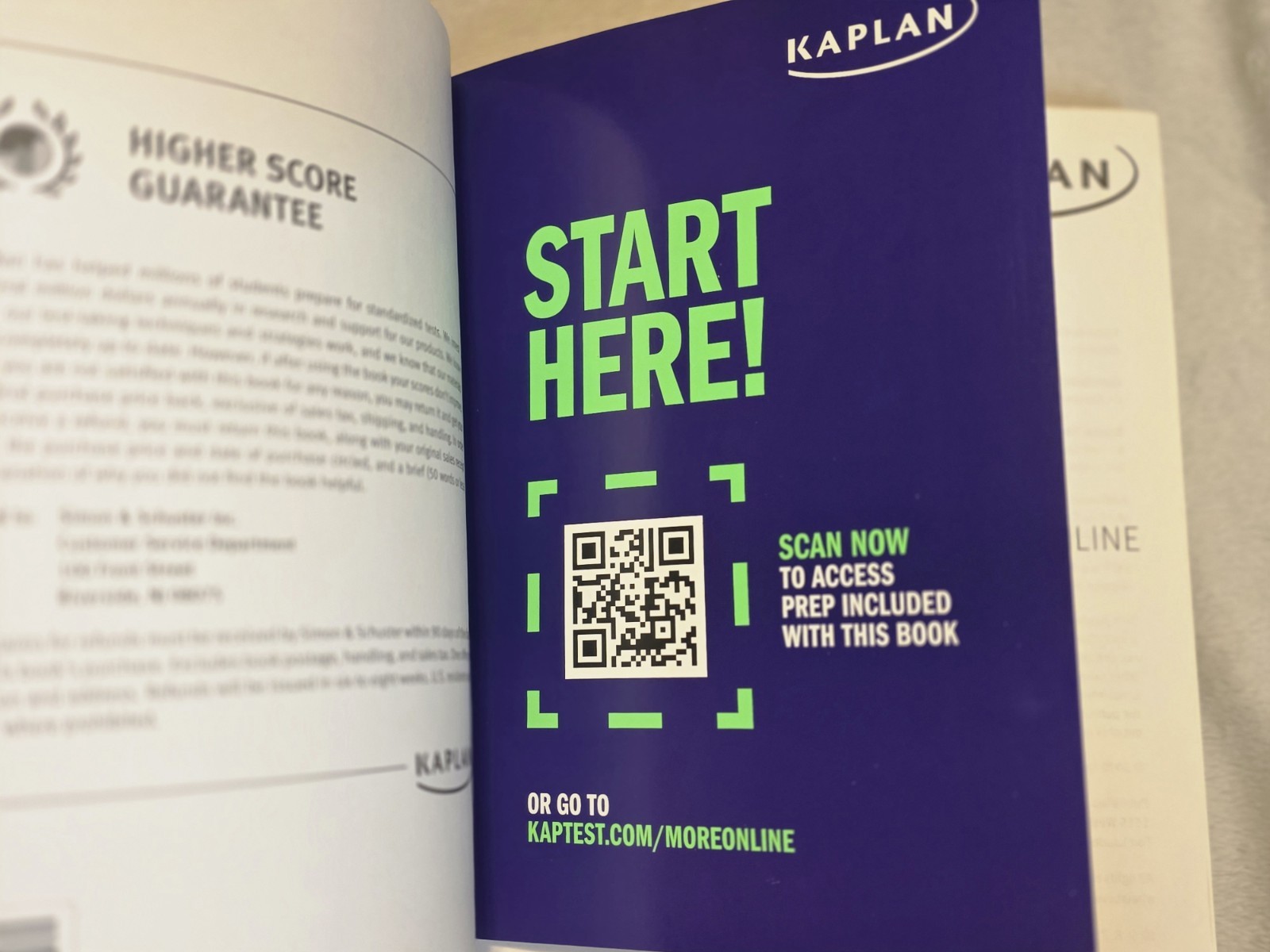 Kaplan SAT Math Prep Eighth Edition Book 400 Practice Questions Online Access