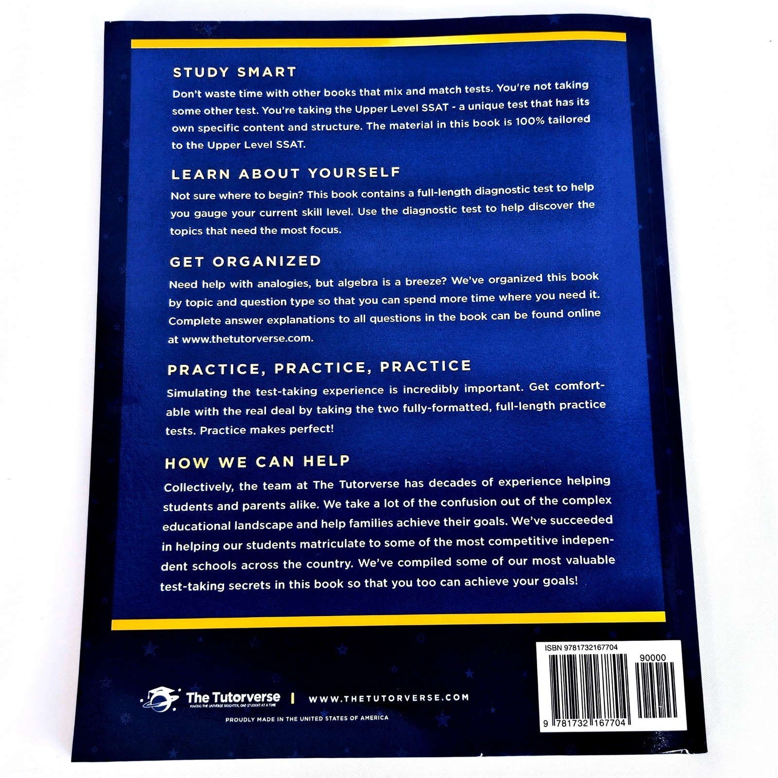 The Tutorverse Upper Level SSAT 1500+ Practice Questions 2025 Edition Prep Book