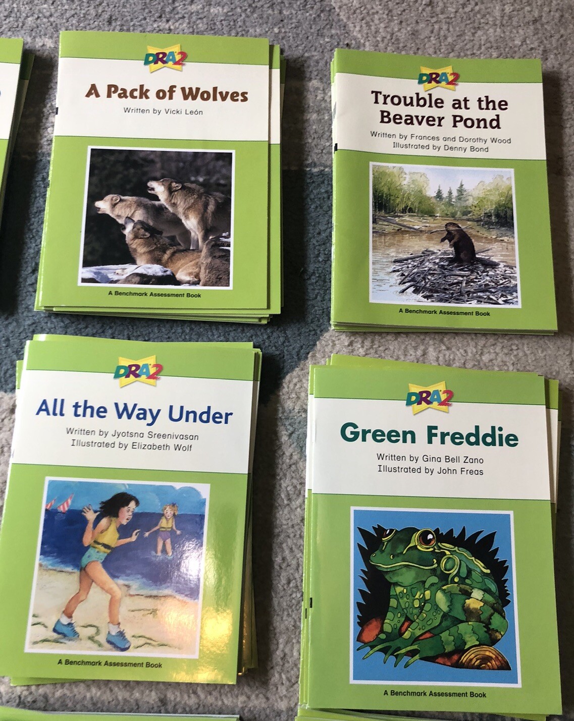 Pearson DRA2 Developmental Reading Assessment Grades K-3 206 Books+ TeacherGuide