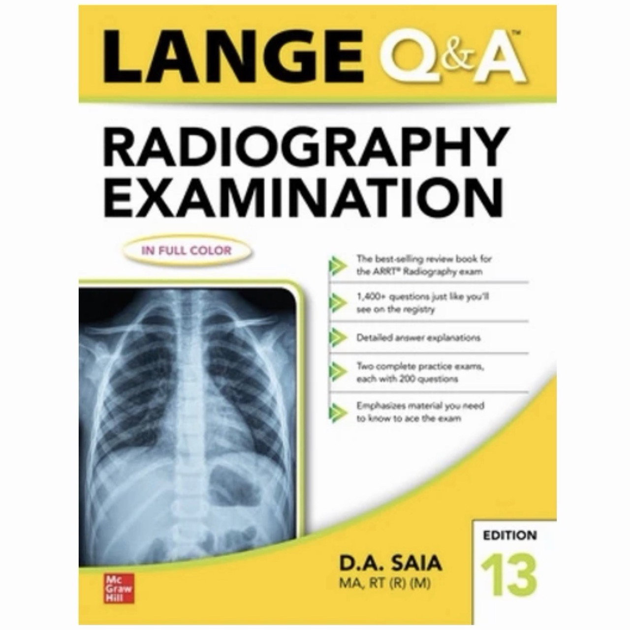 Lange QA Radiography Examination 13th