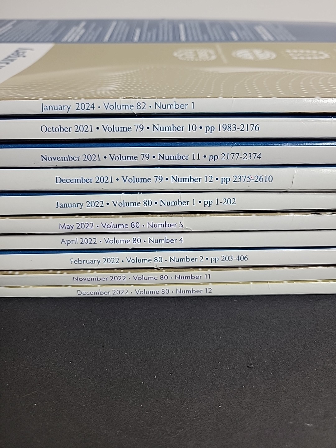 Journal Of Oral And Maxillofacial Surgery 10 book bundle Vol 79 80 82 See Photo