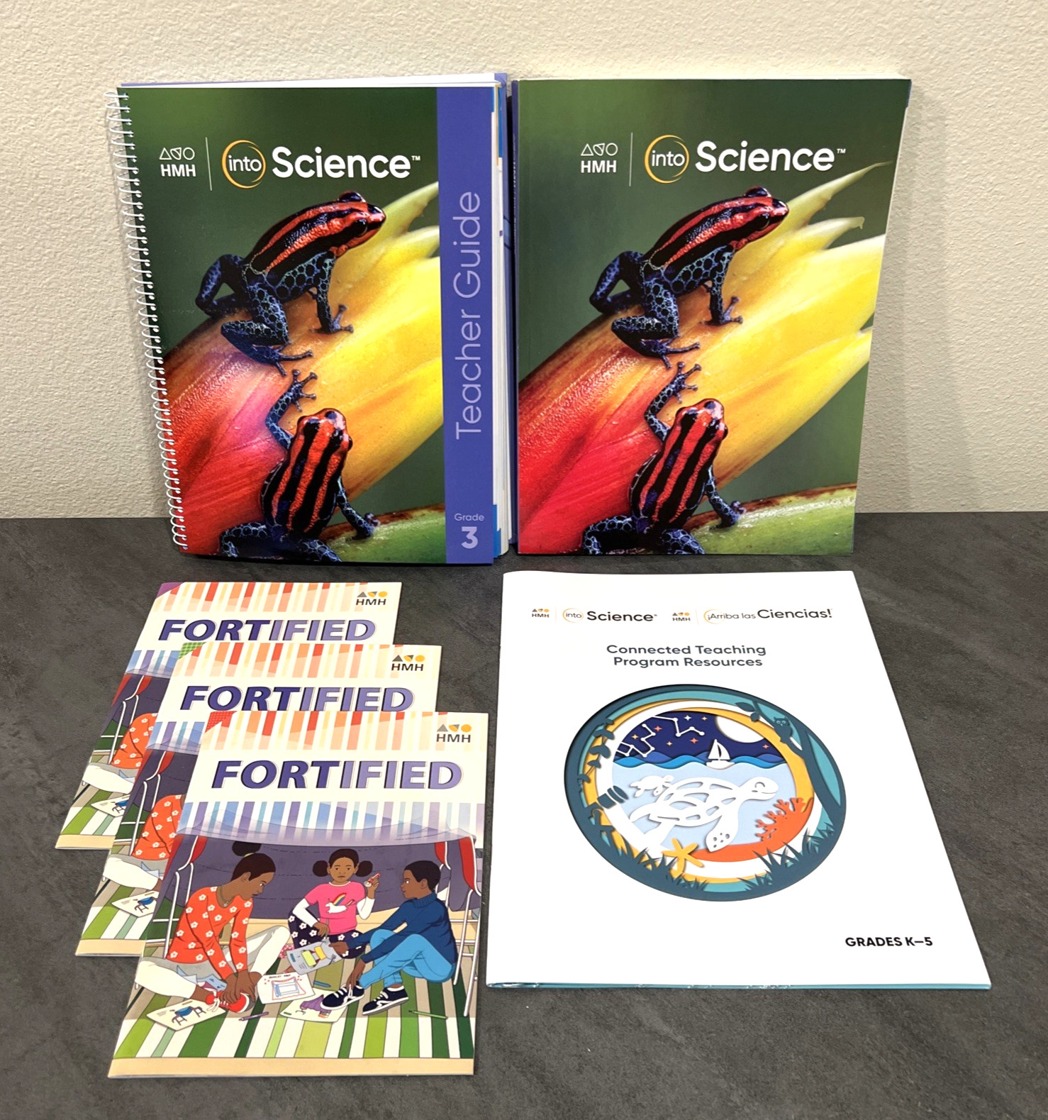 HMH Into Science Grade 3 Teacher Guide Student Book & 3 Readers NEW