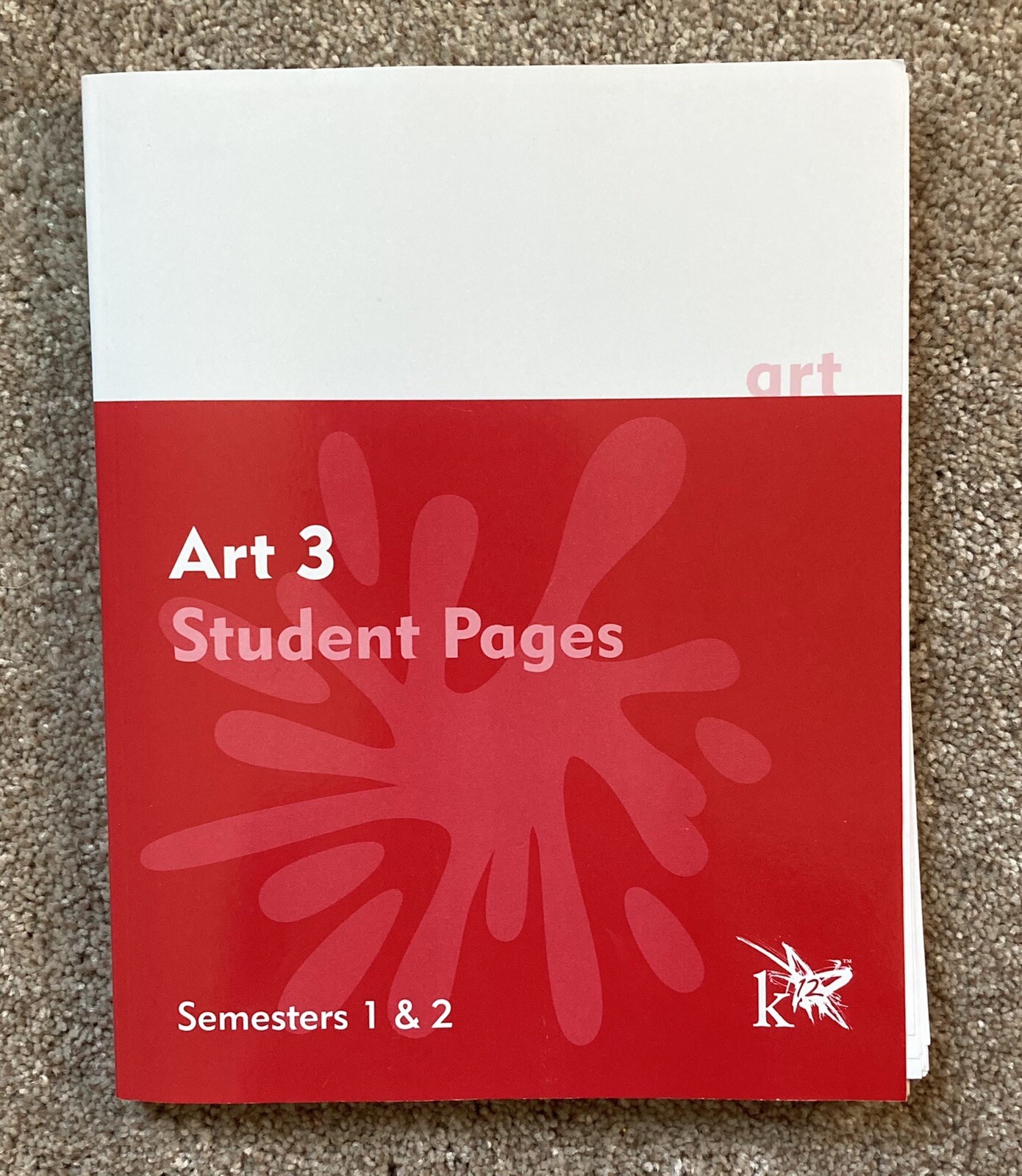 K12 Art 3 Student Pages – Semesters 1 And 2