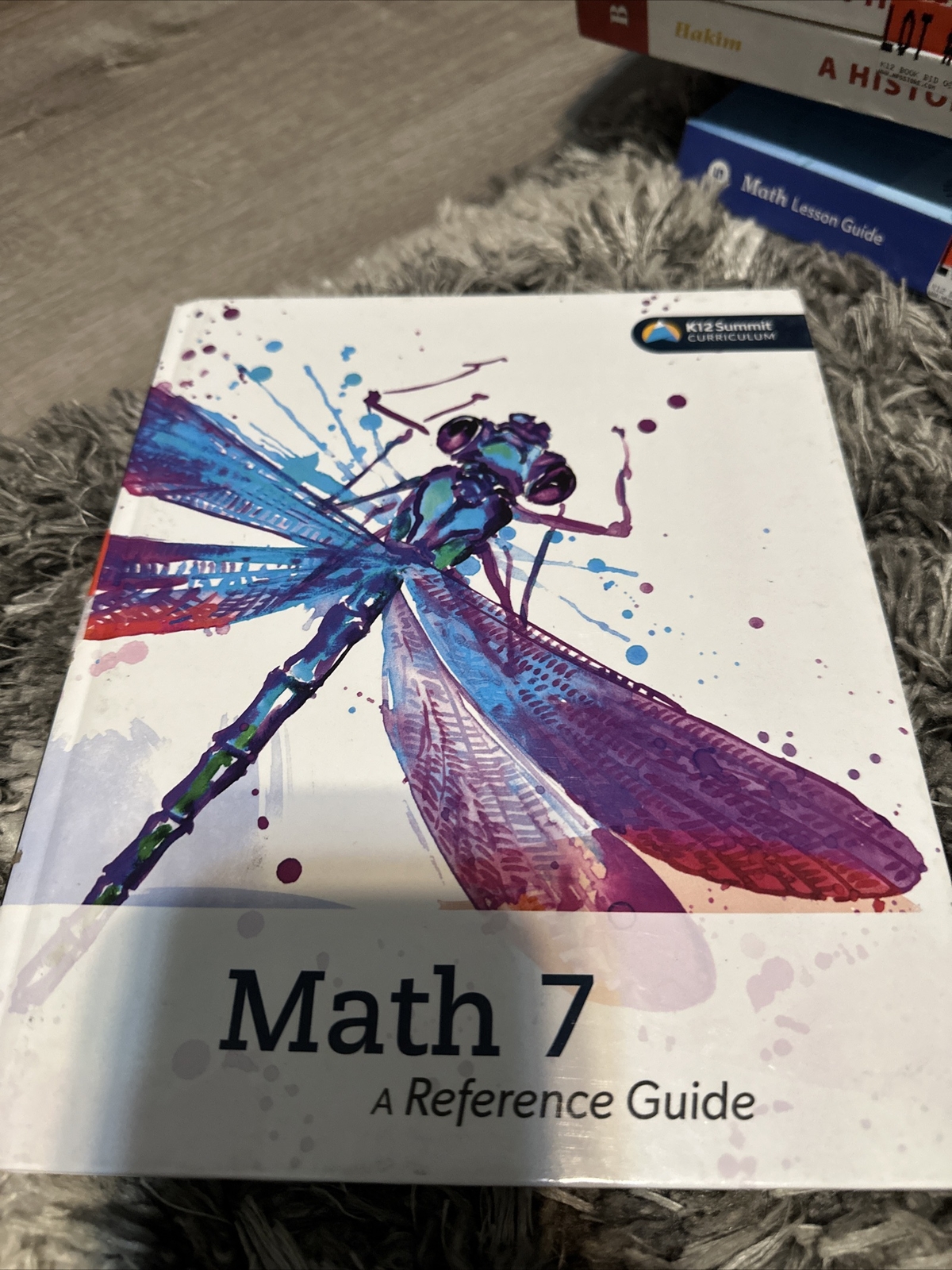 MATH 7 A REFERENCE GUIDE By K12 Summit Curriculum Hardcover Homeschool Charter