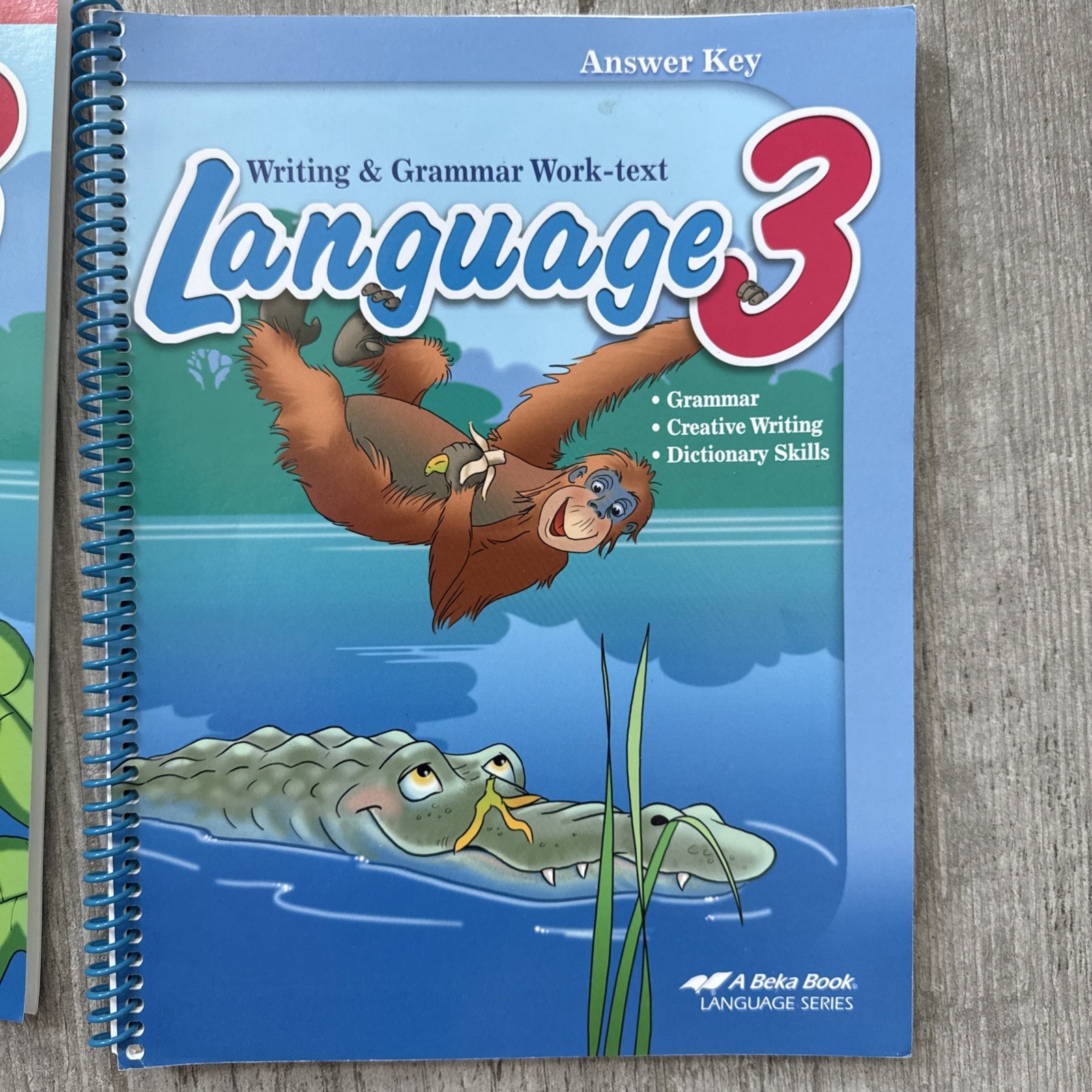 Abeka 3rd Grade Language Grammar Teacher Work Text Key And Test Answer Key EUC