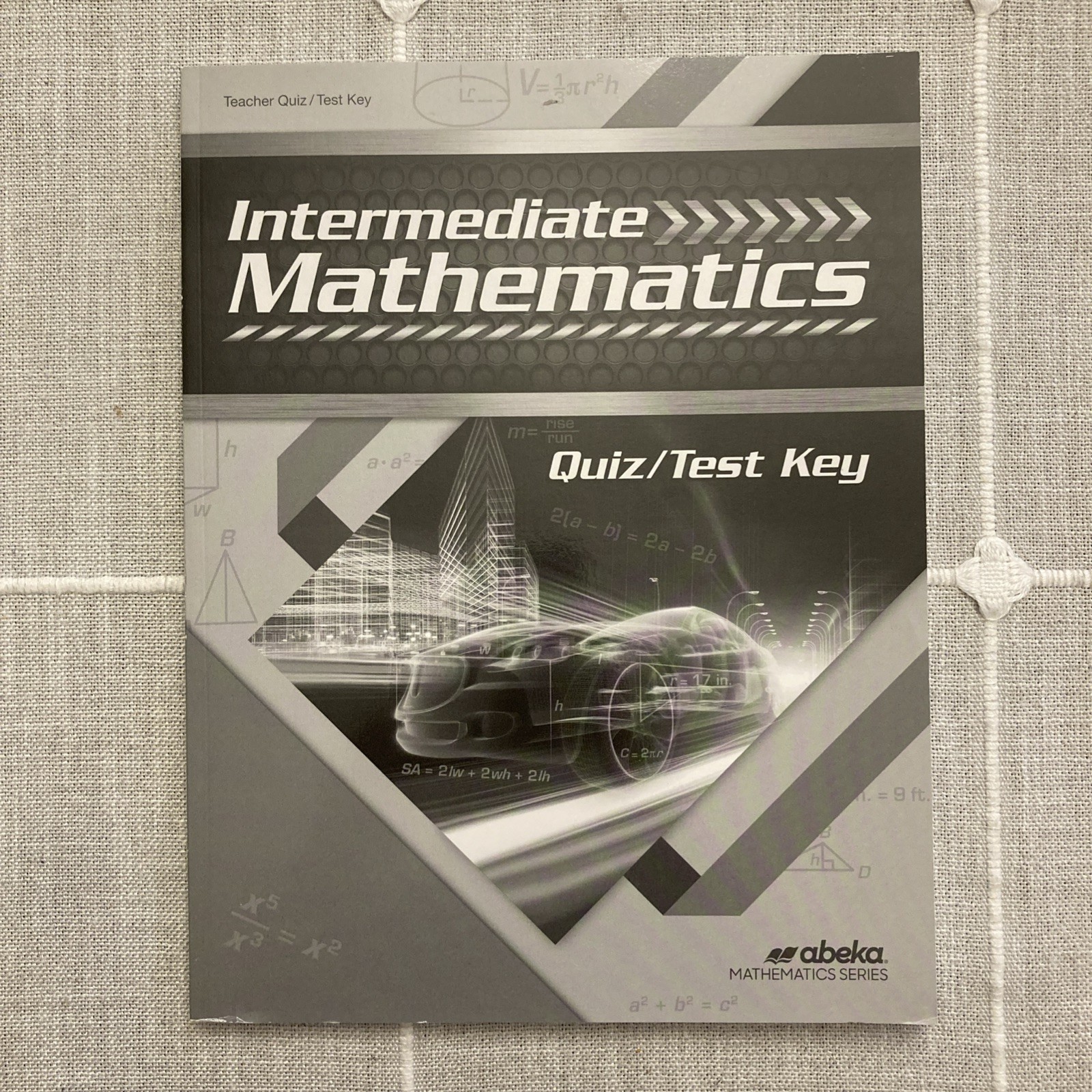 Abeka INTERMEDIATE MATH QUIZ TEST KEY 294063 7th Grade Math Junior High School 7