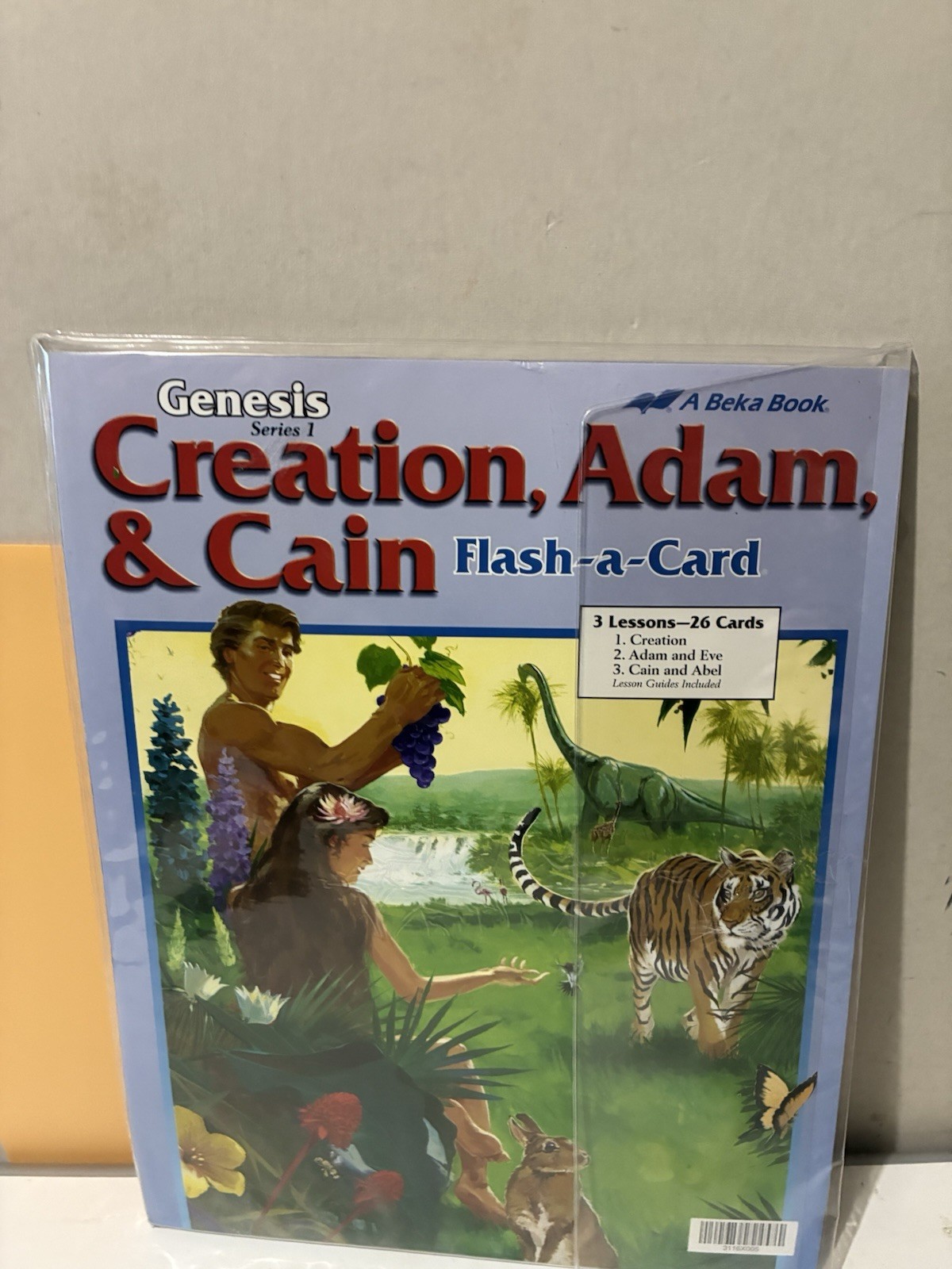 A Beka Flash a Card Bible Stories Genesis Series 1 Creation Adam and Cain