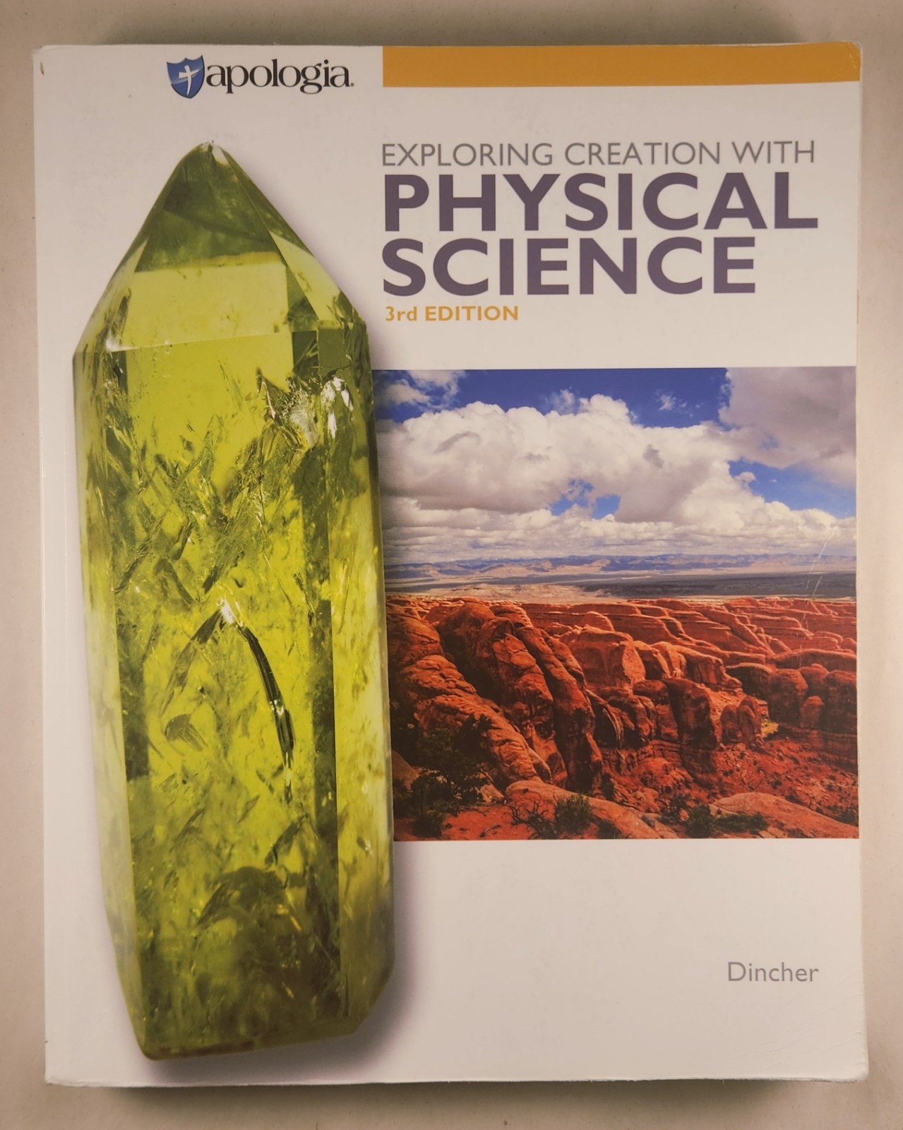 Apologia Exploring Creation with Physical Science 3rd Edition Textbook & Tests