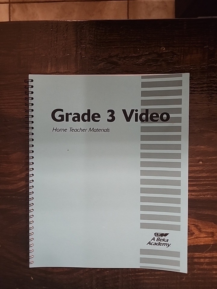 A Beka Academy Grade 6 Video Home Teacher Materials Homeschool Abeka curriculum