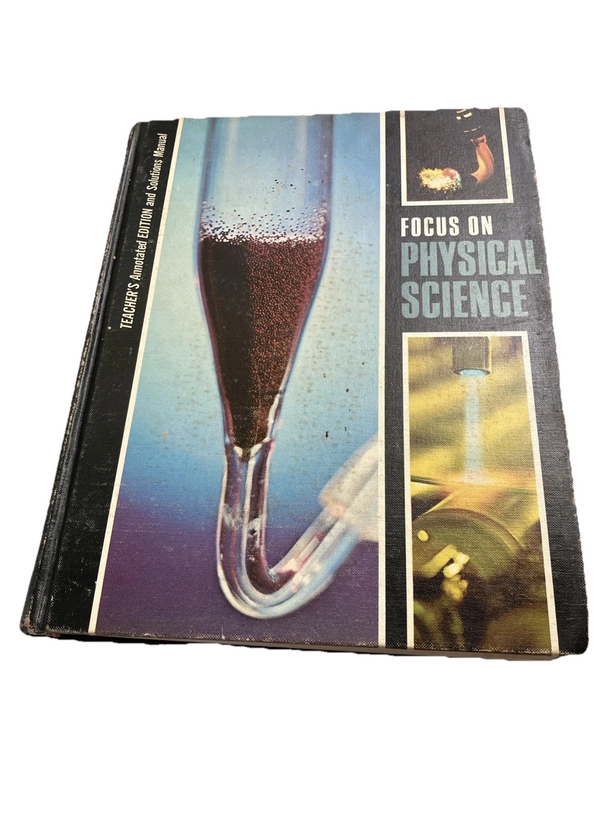 Focus On Physical Science Teachers Annotated Addition And Solution Manual 1969