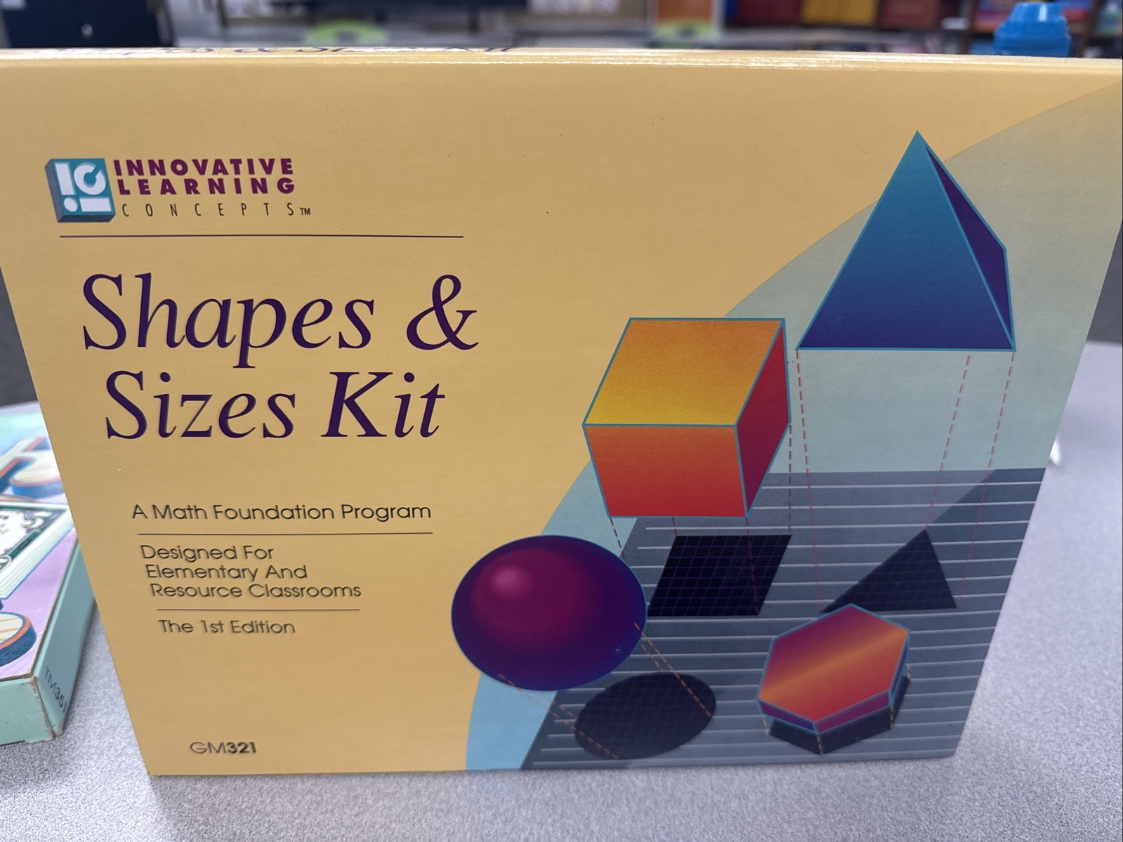 Touch Math Shapes, & Sizes Kit GM321 Innovative Learning Concepts