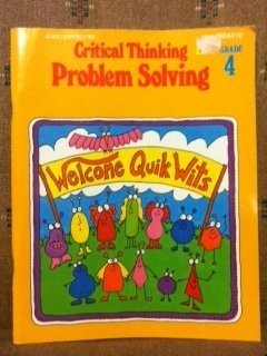 CRITICAL THINKING PROBLEM SOLVING (GRADE 4) *Excellent Condition*