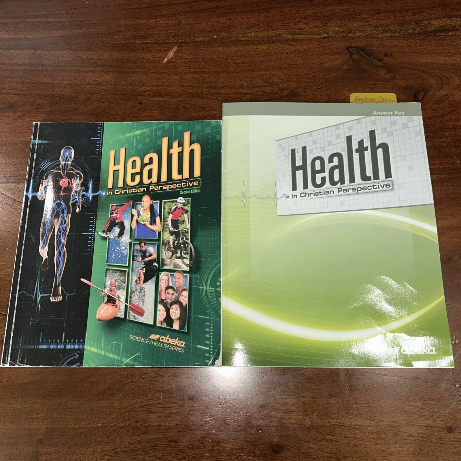 Abeka Grade 9 Health In Christian Perspective Second Edition & Answer Key