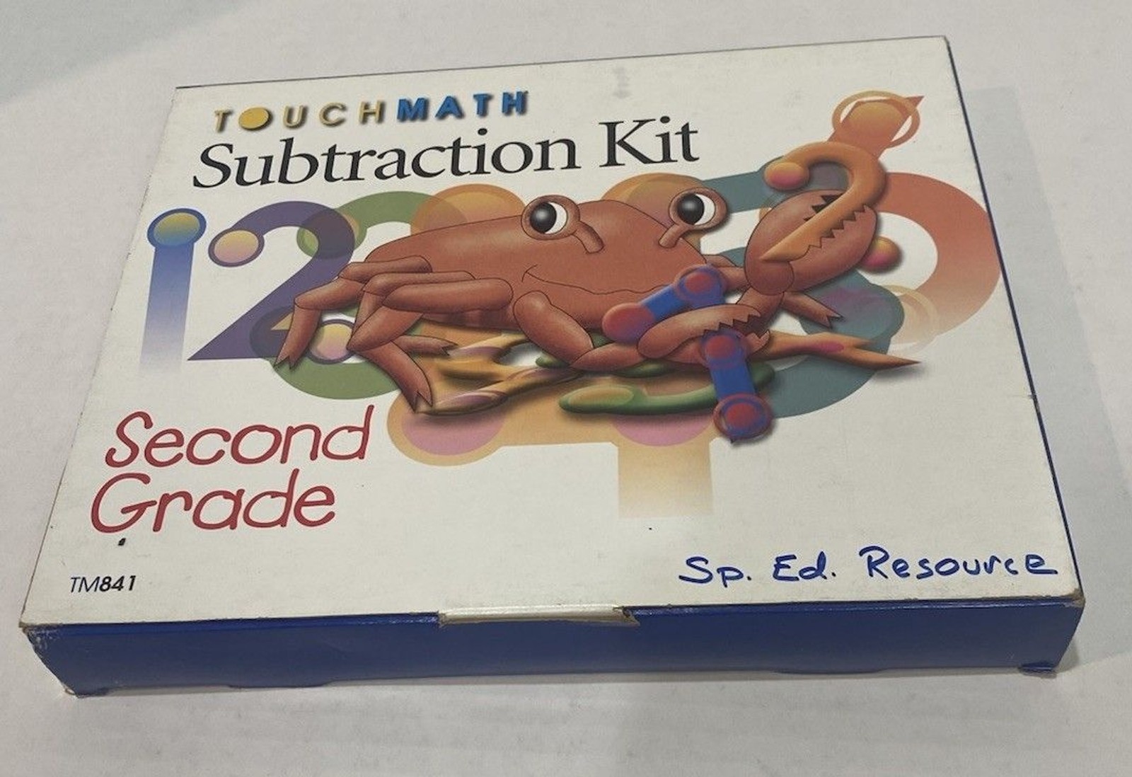 TouchMath Second Grade Subtraction Kit TM841 Loose Leaf – 1999 Incomplete
