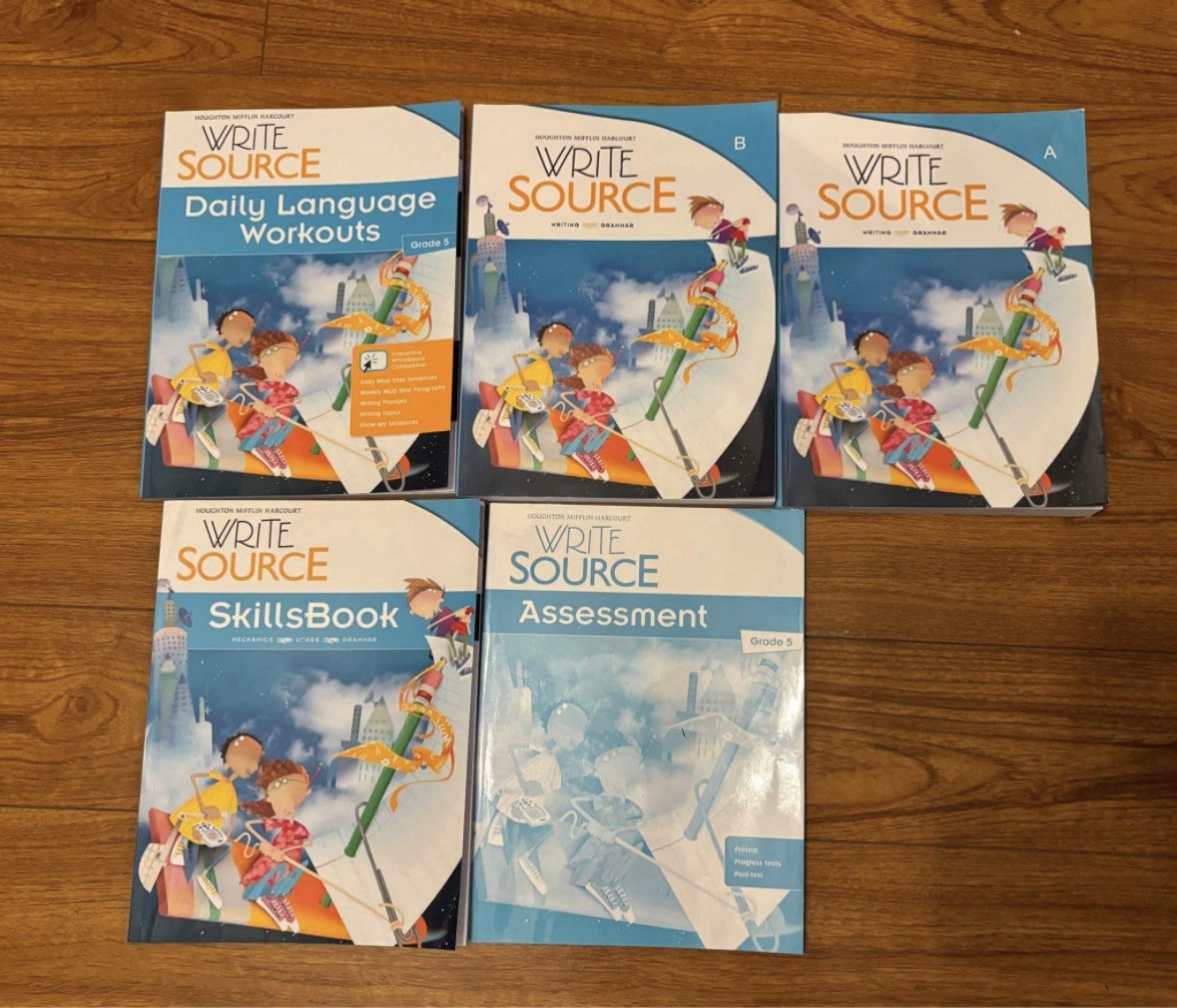 Houghton Mifflin Harcourt Write Source Student Edition Books G5(See Description)