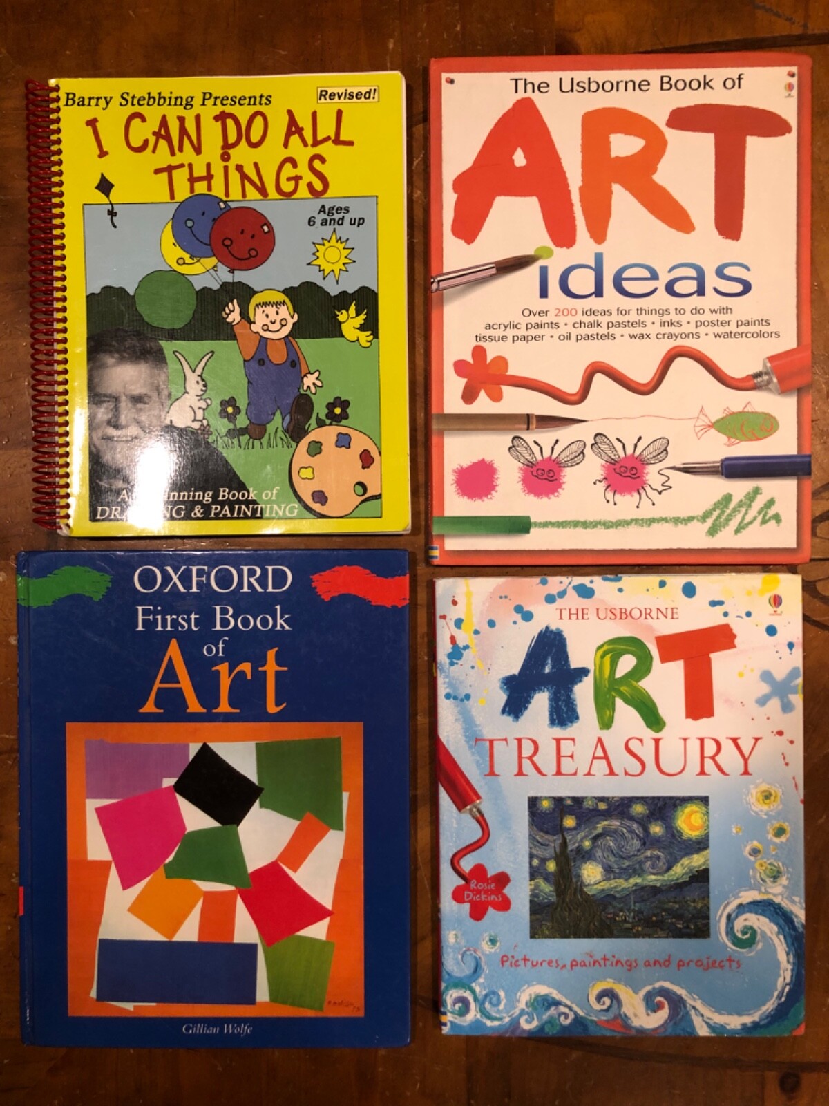 I CAN DO ALL THINGS Barry Stebbing, ART TREASURY & ART IDEAS Usborne & Oxford
