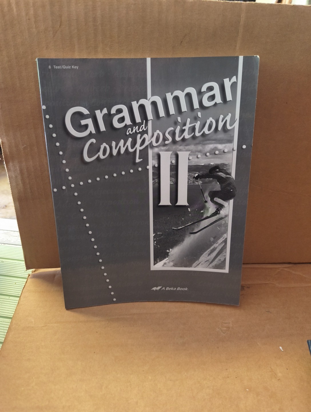 Grammar and Composition I Test/Quiz Key