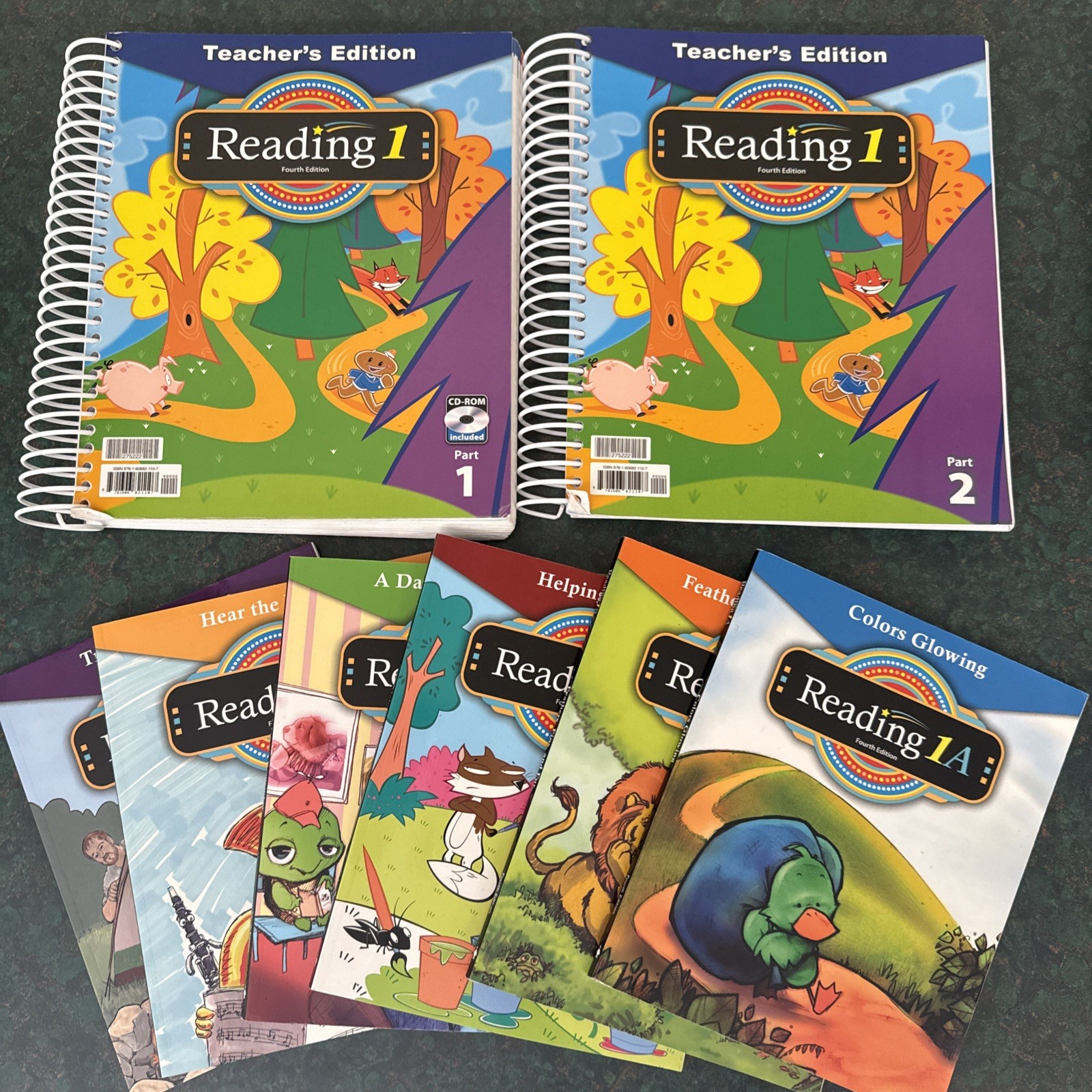 BJU Press Reading 1 Student Readers & Teacher guide CD (4th Edition) 1st