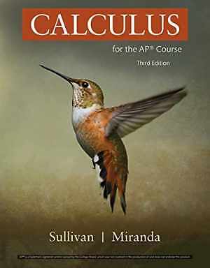 Calculus for the AP® Course – Hardcover, by Sullivan Michael; Miranda – Good