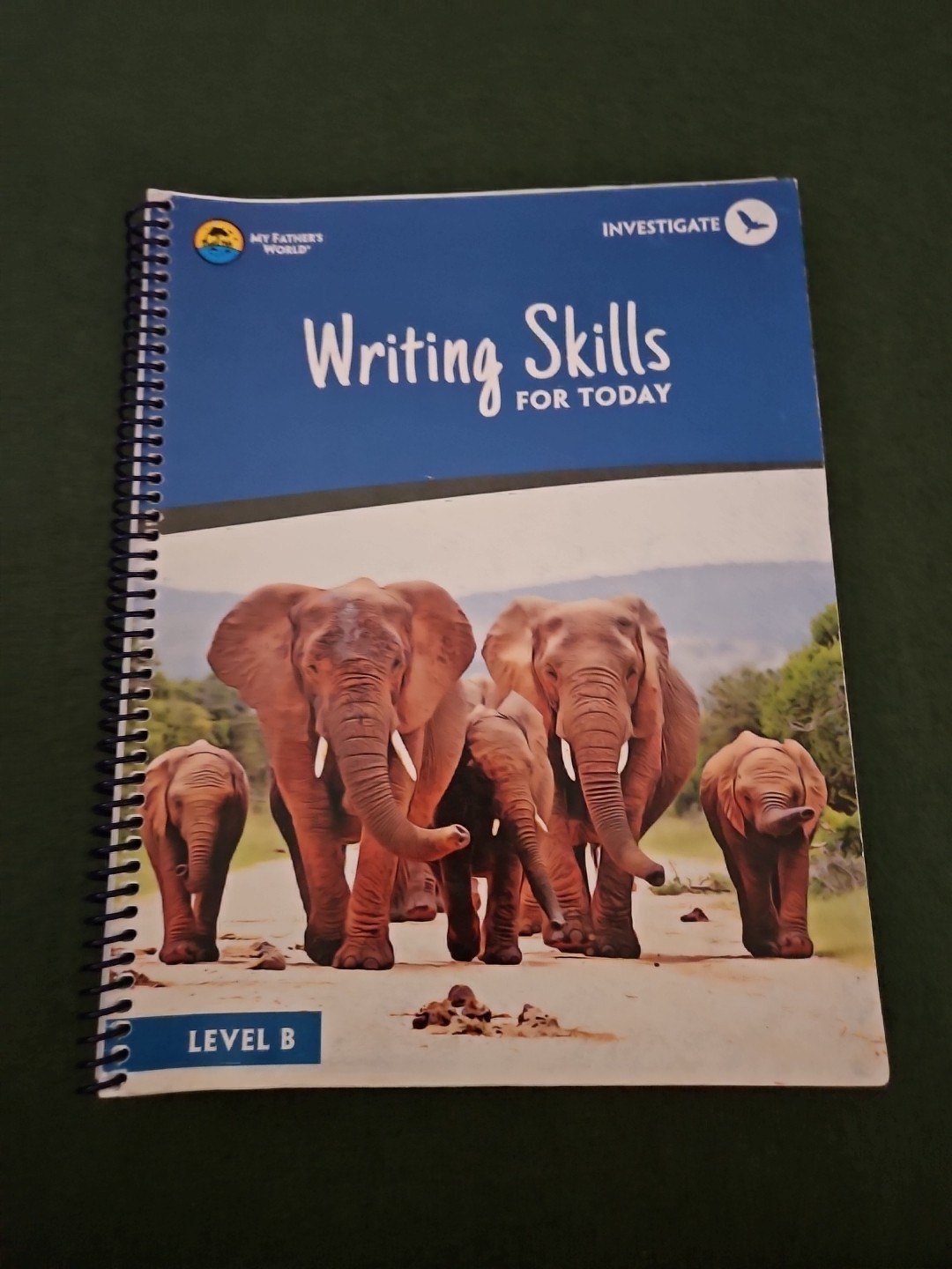 MY FATHER’S WORLD Investigate Writing Skills for Today Level B