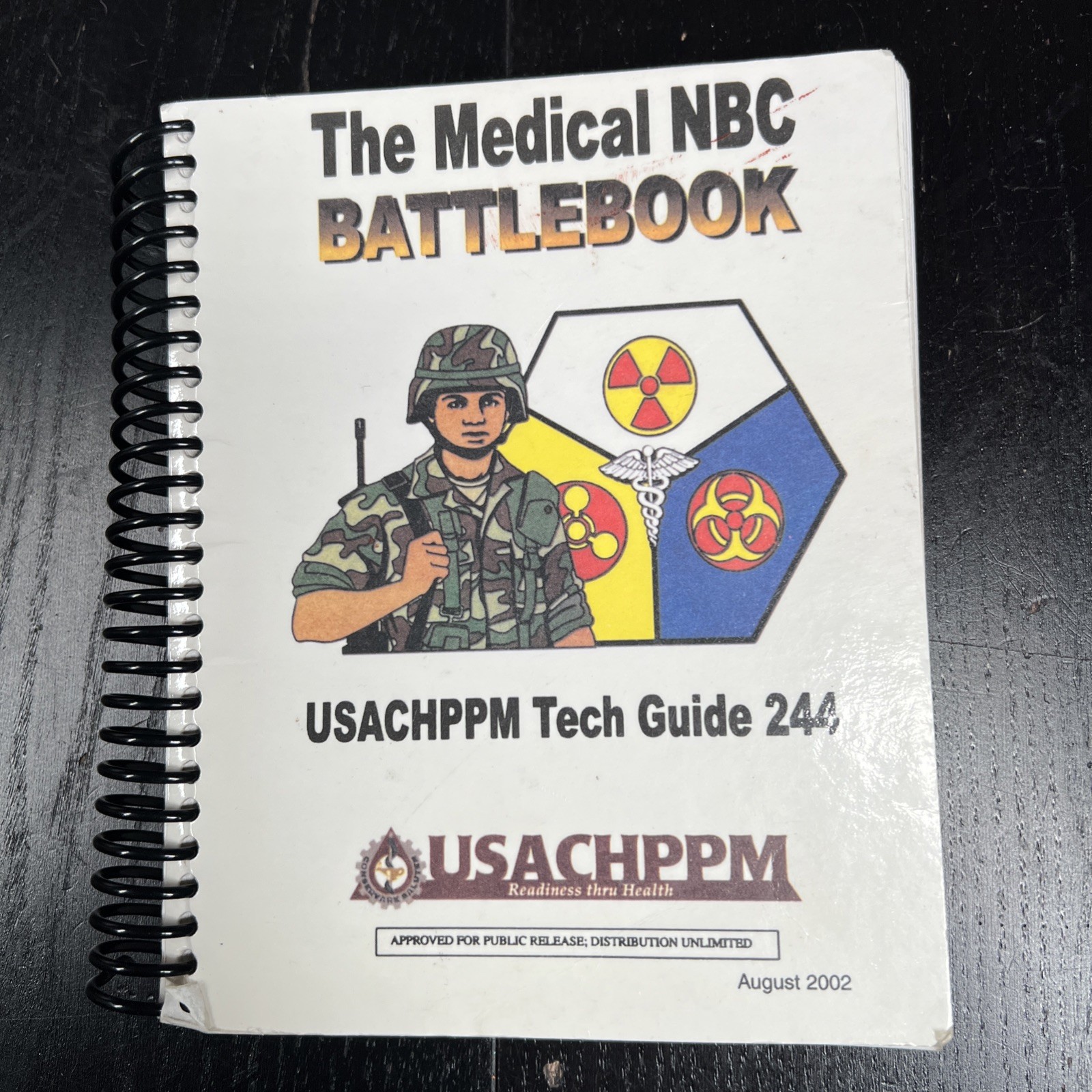 The Medical NBC Battlebook USACHPPM Tech Guide 244 Army Spiral Field Guide