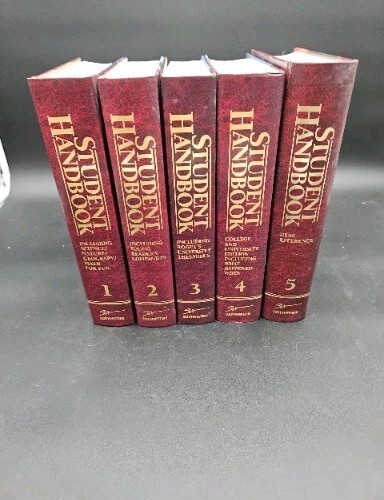 Southwestern Company Vol 1-5 Student Handbook Set Hardcover Homeschool