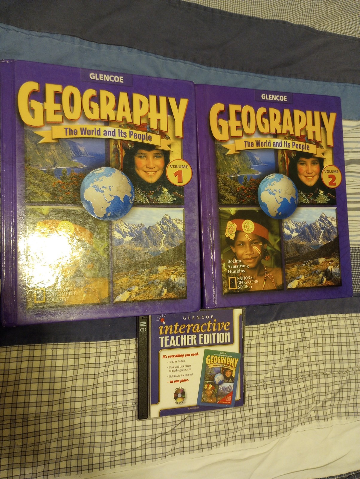 Glencoe Geography Volumes 1 And 2 And Teacher Resource Cd