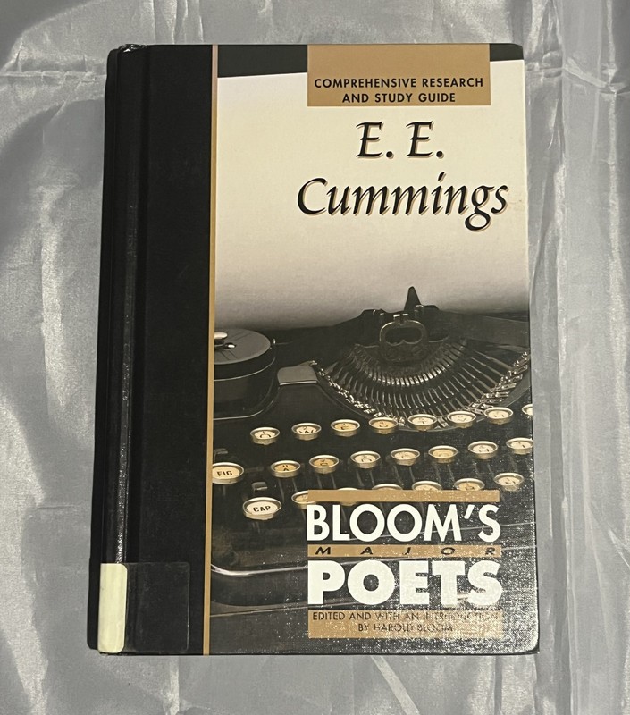 E. E. Cummings – Bloom’s Major Poets Ser. by Harold Bloom (2003, Hardcover)