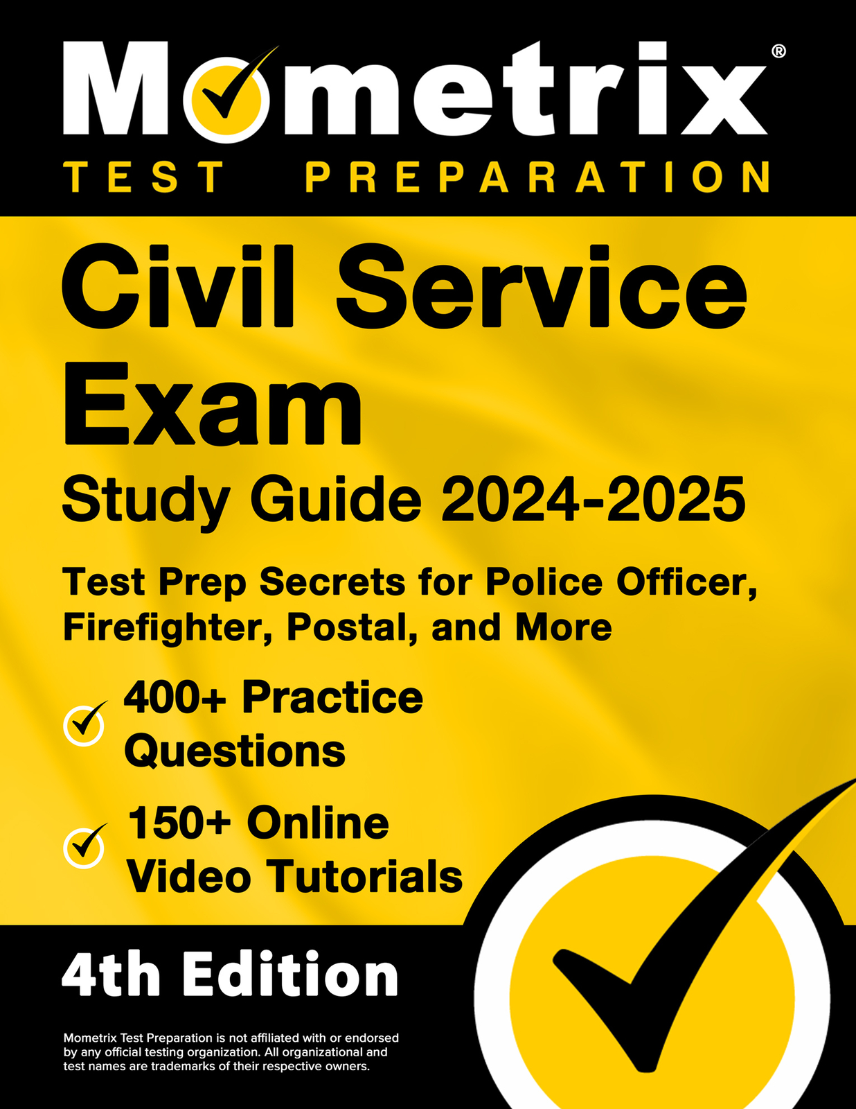 Civil Service Exam Study Guide 2024-2025 – Test Prep Secrets [4th Edition]