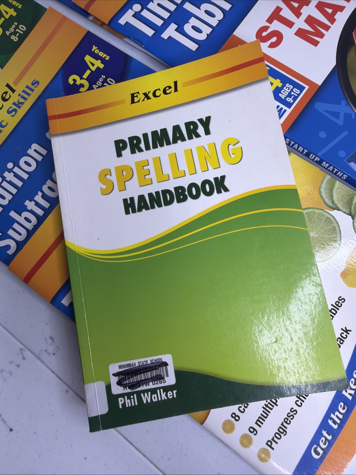 Excel Basic Skills Workbooks Ages 7-10 Spelling Handbook Homeschooling