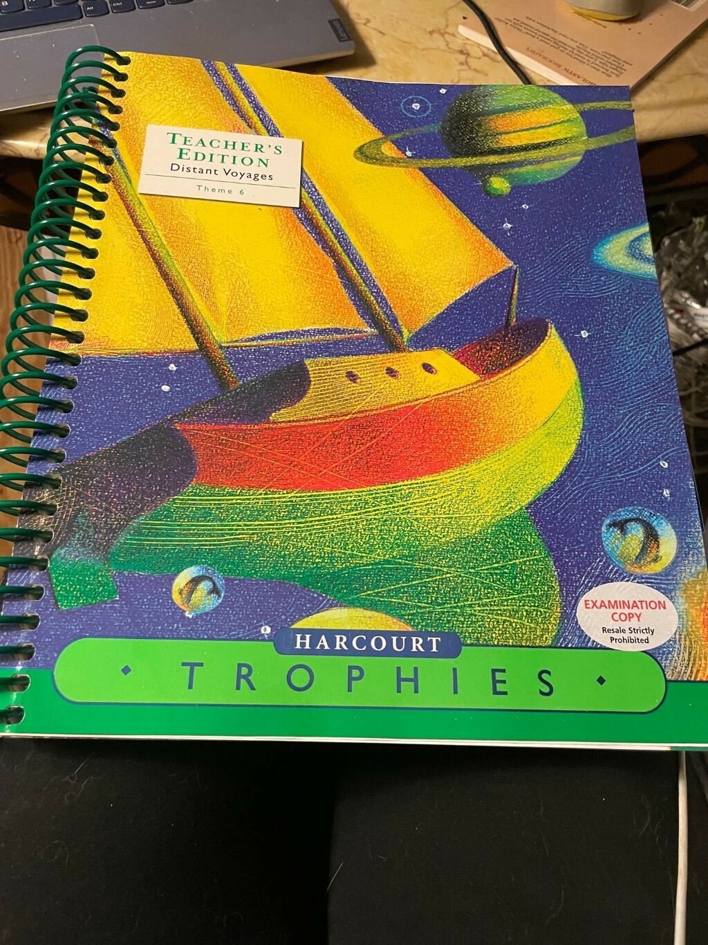 Trophies: Teacher Edition  Distant Patterns Theme 6 Harcourt Publishers