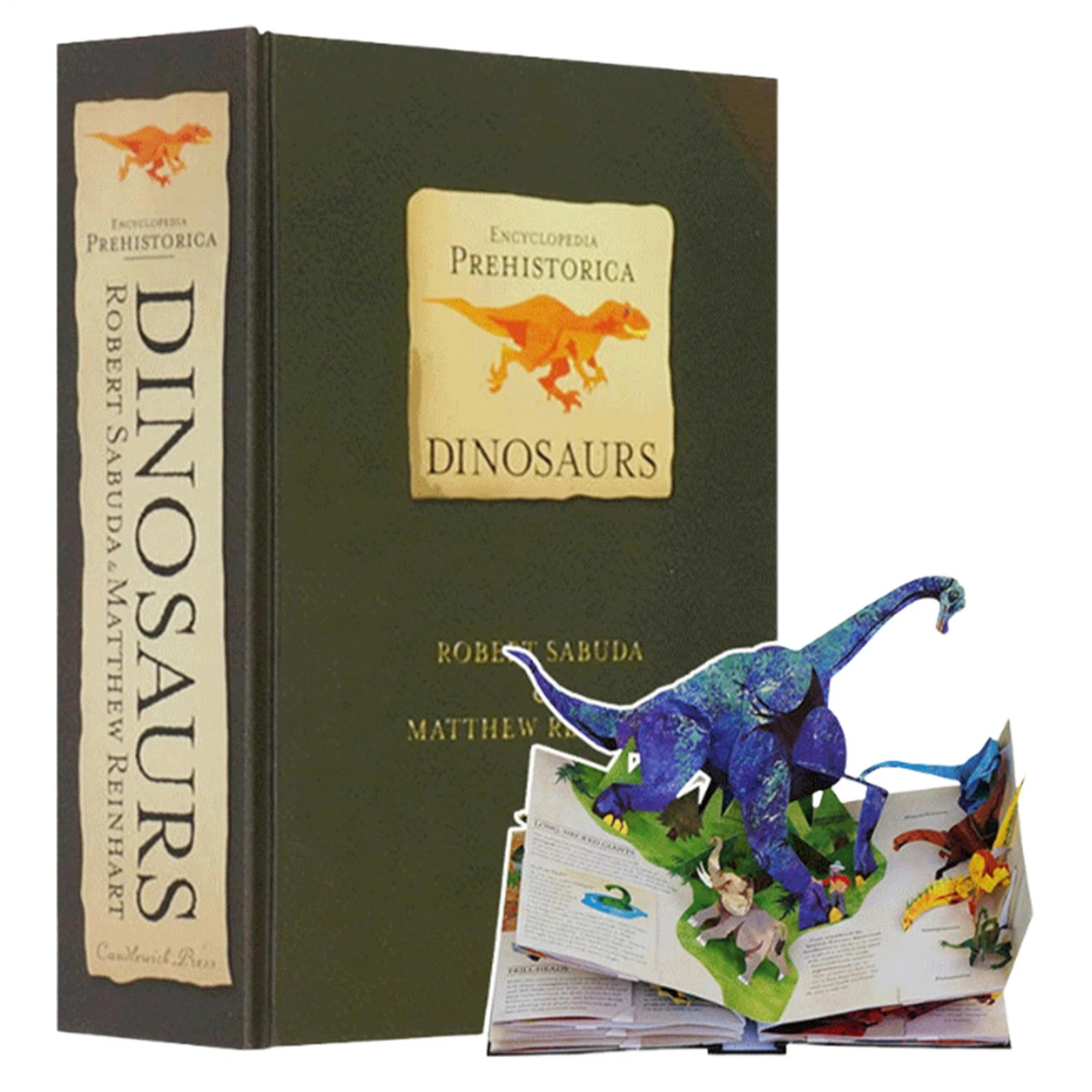 3D Encyclopedia Prehistorica Dinosaurs Pop-Up – Robert Sabuda – Educational Book
