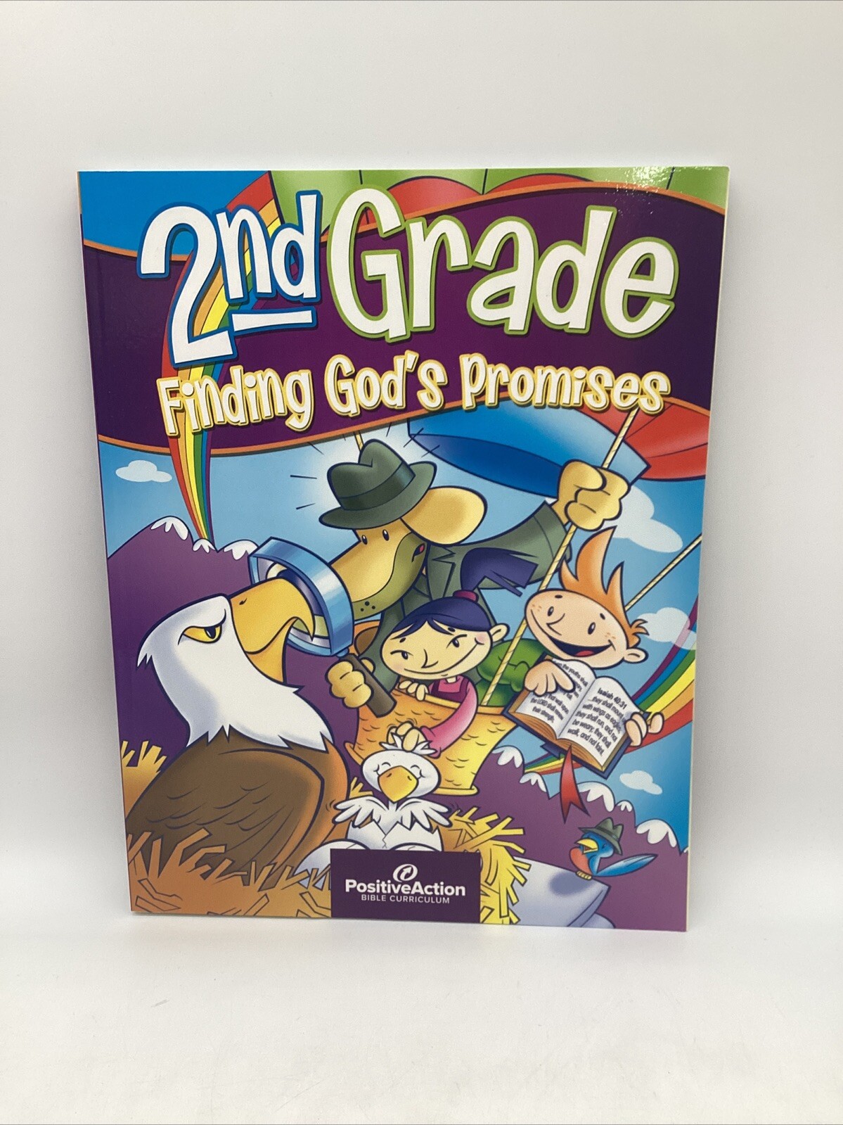 Positive Action For Christ 2nd Grade Finding God’s Promises Student Workbook