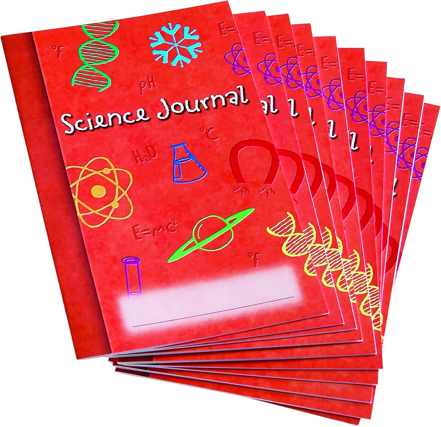 Science Journal, Classroom Activity, Science Experiment Log, Set of 10, Ages 5+