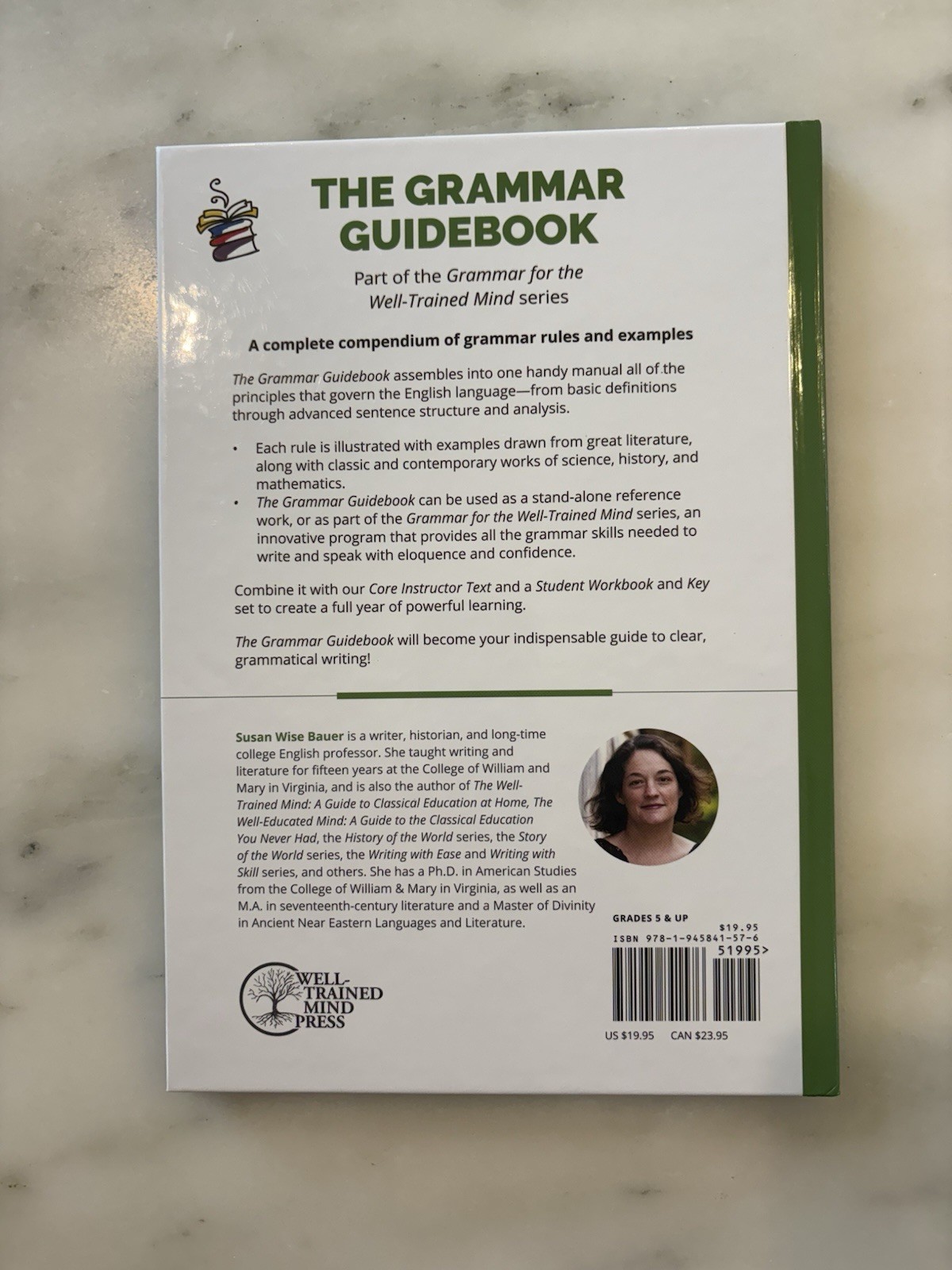 LOT The Grammar Guidebook, Instructor Text, Key to Red Workbook Susan Wise Bauer
