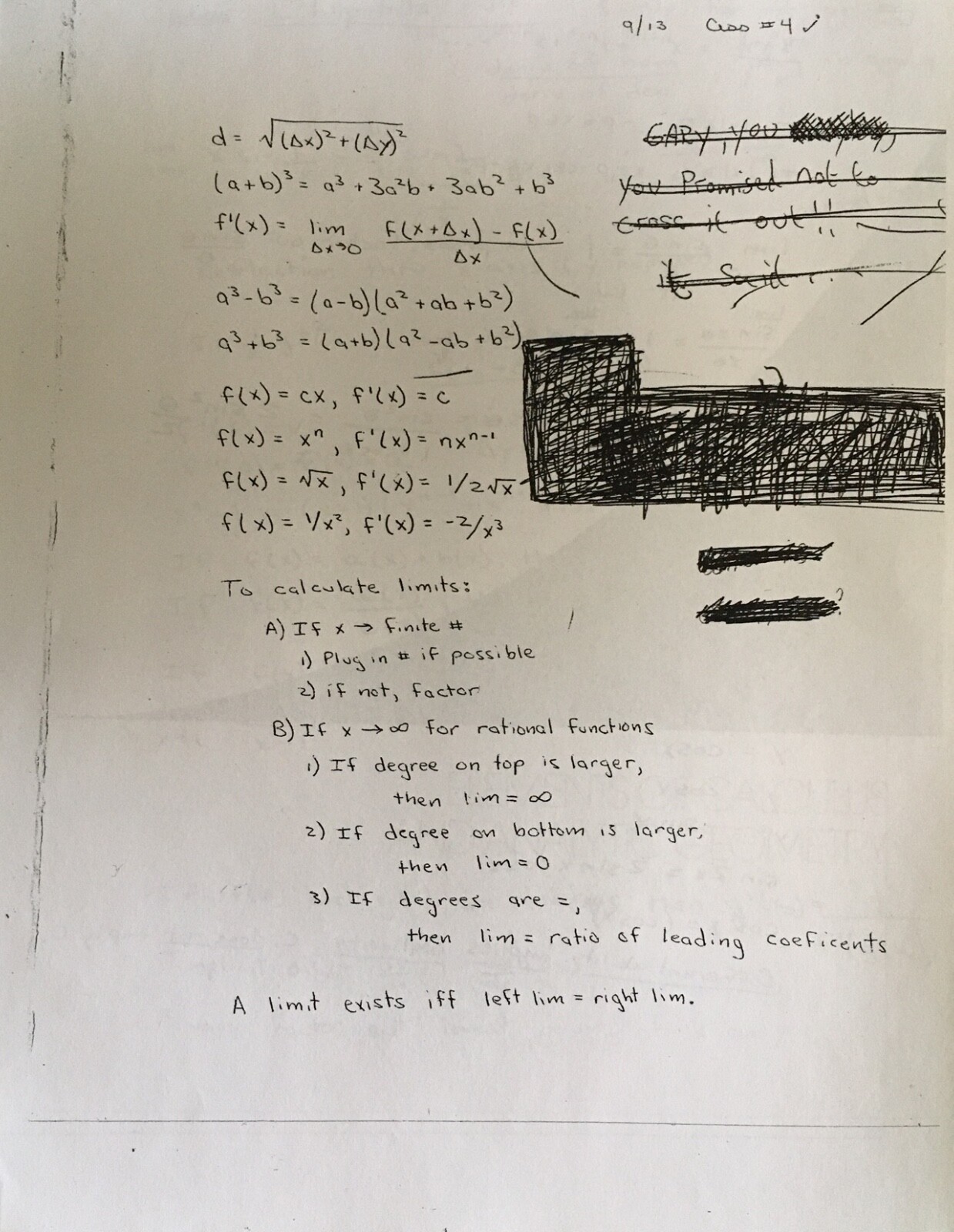 Advanced Placement AP Calculus Notes (that led to a 5/5 on the test)