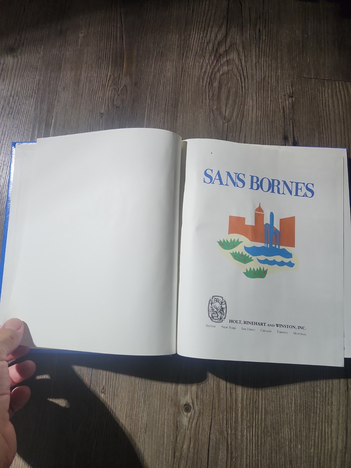 Sans Bornes (1990, Hardcover, Teacher Edition’s Guide)
