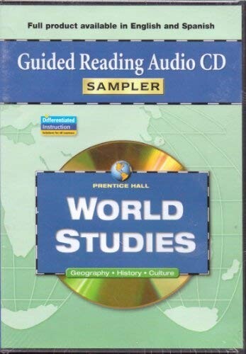 Pearson Education, Inc. : Prentice Hall World Studies Guided CD – NEW – Sealed